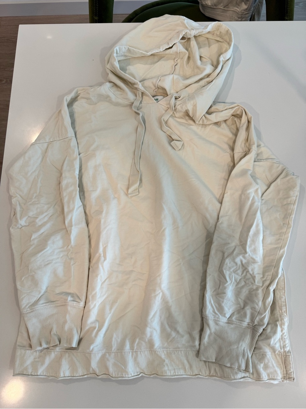 aerie Cream Lightweight Hoodie set